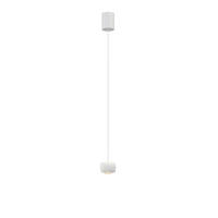 LED-HÄNGELEUCHTE 10/180/10 cm  - Weiß, Design, Metall (10/180/10cm)