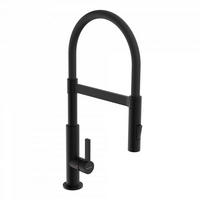 KÜCHENARMATUR  - Schwarz, Basics, Metall (5,5/49/26,5cm) - Schütte