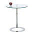 BEISTELLTISCH in Metall, Glas 50/40/44-62 cm - Klar/Chromfarben, Design, Glas/Metall (50/40/44-62cm) BEISTELLTISCH in Metall, Glas 50/40/44-62 cm - Klar/Chromfarben, Design, Glas/Metall (50/40/44-62cm)