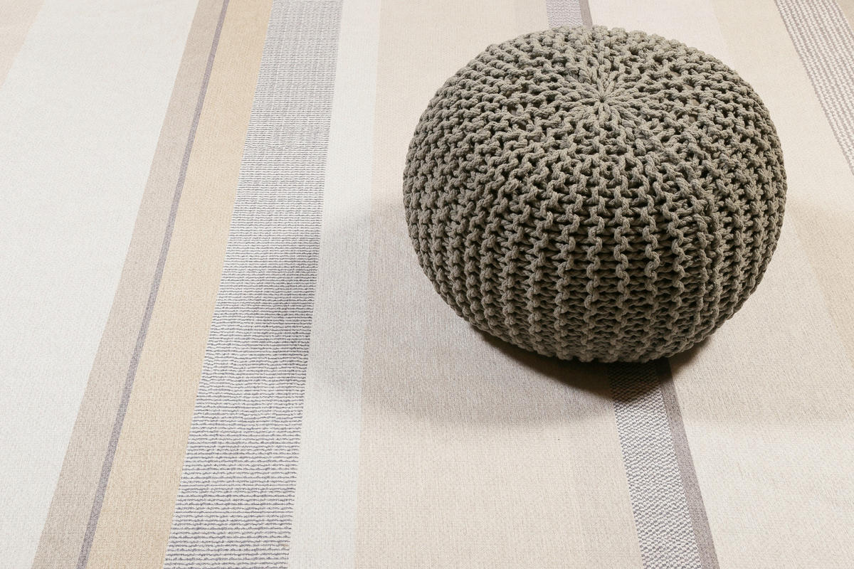 FLACHWEBETEPPICH 120/170 cm Ben Orange, Taupe, Sandfarben  - Taupe/Sandfarben, KONVENTIONELL, Textil (120/170cm) - Esprit