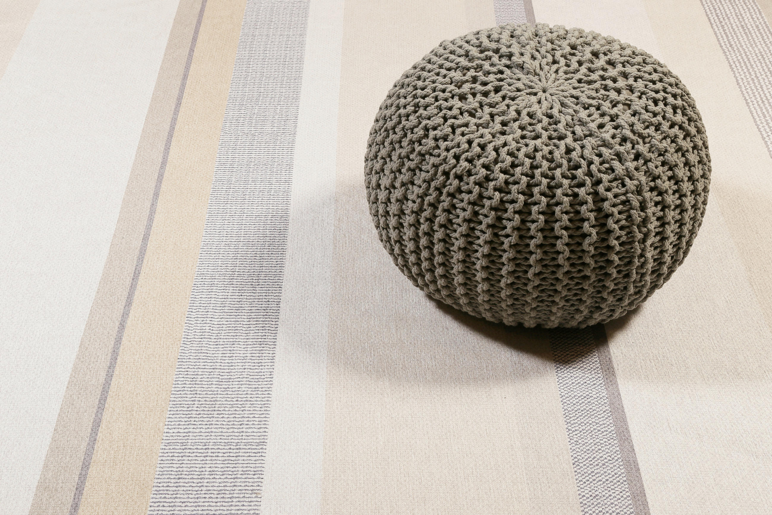 Thumbnail - Esprit Flachwebeteppich Ben, Orange, Taupe, Sand, Textil, Streifen, rechteckig, 120x170 cm, Textiles Vertrauen - Oeko-Te...