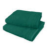 FROTTIERSET Dunkelgrün, Olivgrün 5-teilig  - Dunkelgrün/Olivgrün, Basics, Textil - Tom Tailor