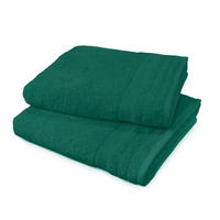 FROTTIERSET Dunkelgrün, Olivgrün 5-teilig  - Dunkelgrün/Olivgrün, Basics, Textil - Tom Tailor