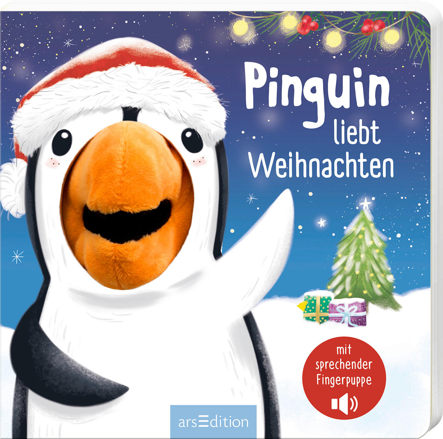 SOUNDBUCH Pinguin liebt Weihnachten  - Multicolor, Basics, Papier (19,5/19,5/1,5cm)