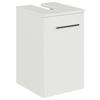 WASCHBECKENUNTERSCHRANK 30/49,8/33,3 cm  - Chromfarben/Weiß, KONVENTIONELL, Holzwerkstoff/Metall (30/49,8/33,3cm) - Sadena