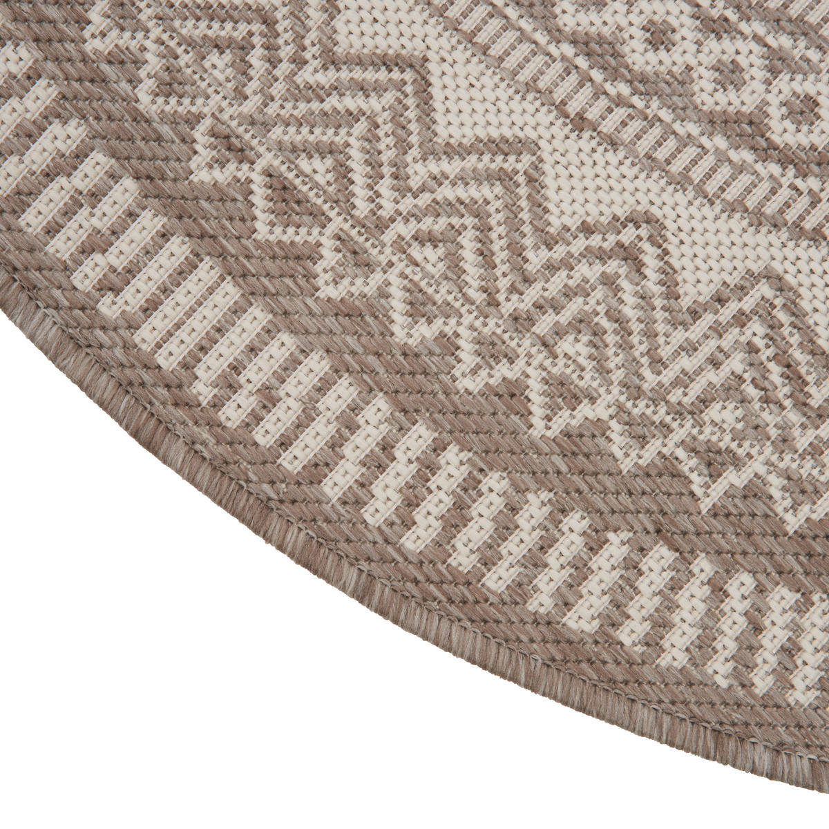 OUTDOORTEPPICH 160 cm Skara Beige  - Beige, Natur, Textil (160cm) - Novel