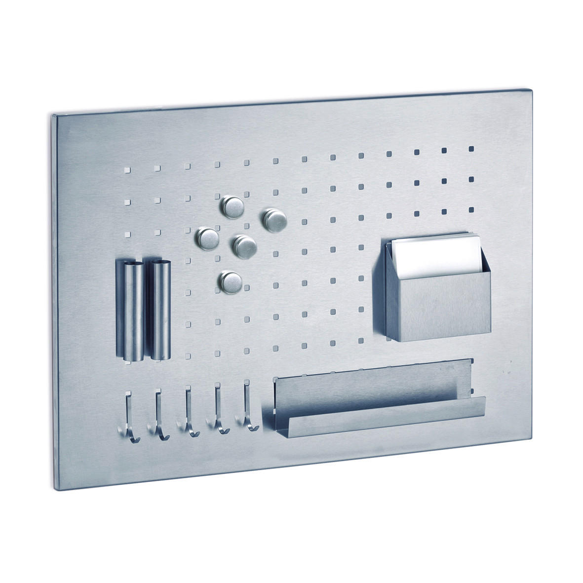 MAGNETTAFEL - Silberfarben, Basics, Metall (50/1,5/35cm) - Zeller Present