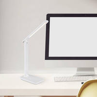 LED-SVETILKA ZA PISALNO MIZO     28/11,5/50 cm          - bela/opal, Design, umetna masa/usnje (28/11,5/50cm) - Globo