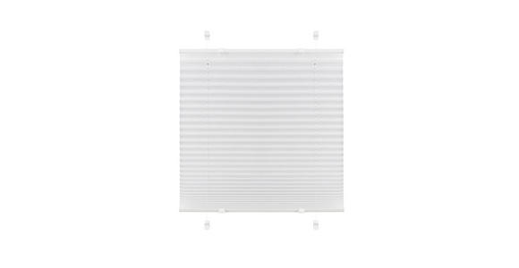 PLISSEE 50/130 cm - Weiß, Basics, Textil (50/130cm) - Boxxx