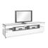 TV-ELEMENT Grau, Weiß - Weiß/Grau, MODERN, Holzwerkstoff (200/52/50cm)