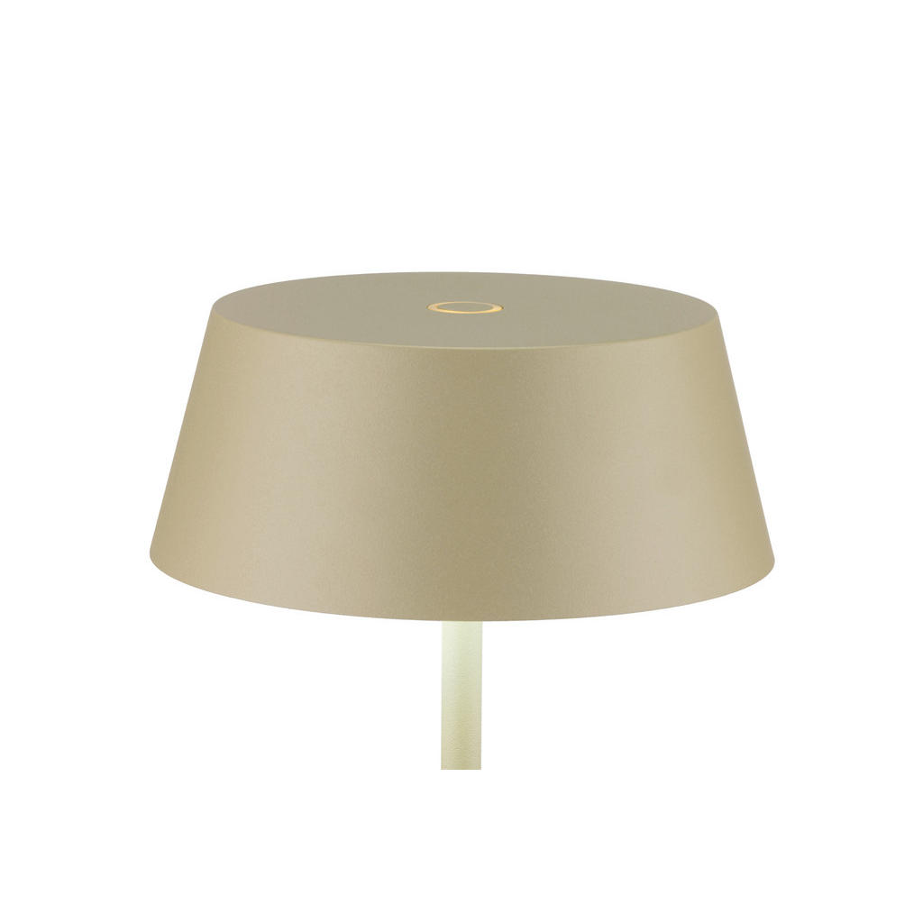 Thumbnail - Dieter Knoll Akku-Tischleuchte Naos, Grün, Metall, Kunststoff, Uni,Uni, 150 mm, rund,rund, F, 25 cm, RoHS, ISO 9001, CE,...