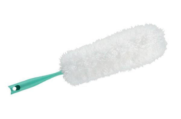 OMELO ZA BRISANJE PRAHU - turkizna/bela, Konvencionalno, umetna masa/tekstil (1/1cm) - Leifheit