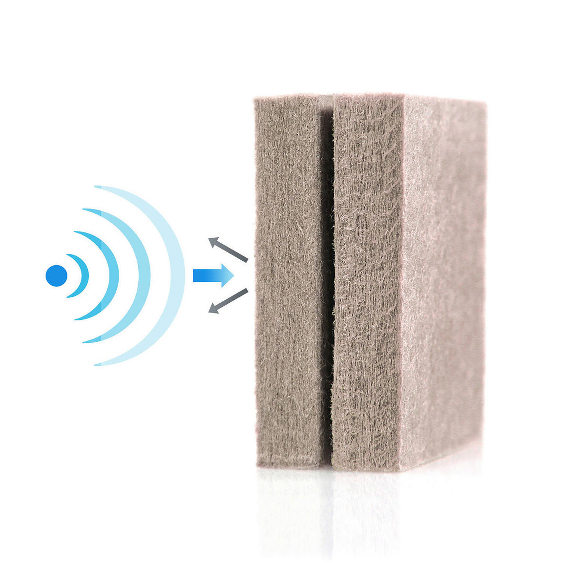 MELLANVÄGG  i metall, plast, textil  taupe  - taupe, Basics, metall/textil (60/177/35cm) - MID.YOU