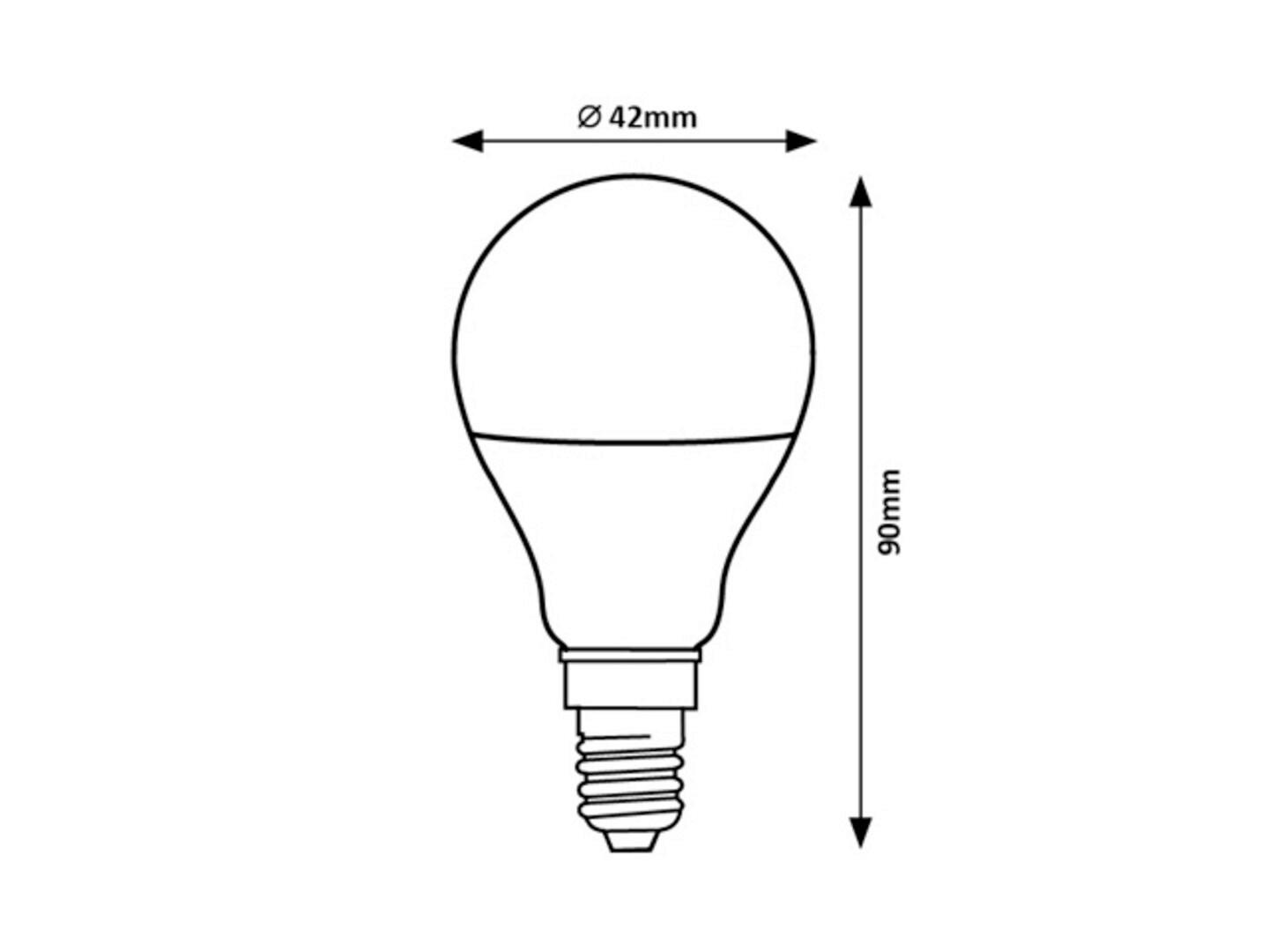 LED ŽARULJA - bijela, Basics, plastika (4.2/9cm)
