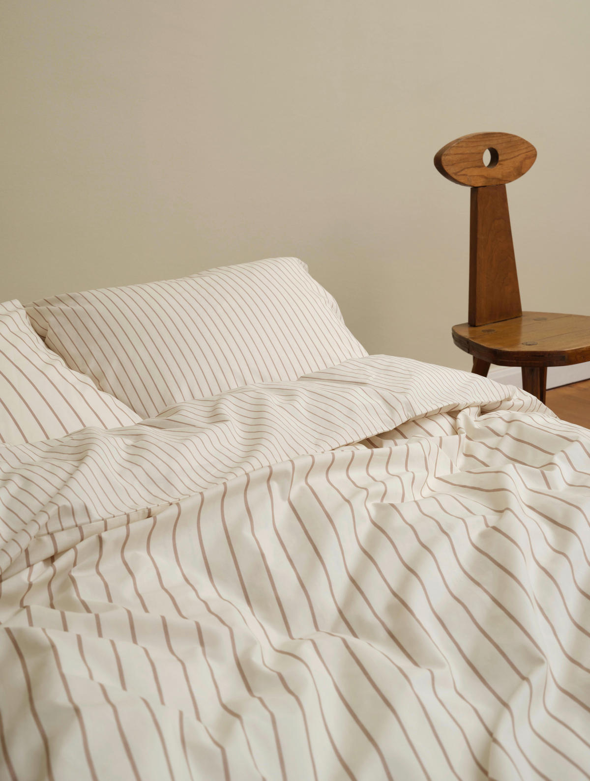 POSTELJNINA 200/200 cm perkal peščene barve  - peščene barve, Konvencionalno, tekstil (200/200cm) - Marc O'Polo