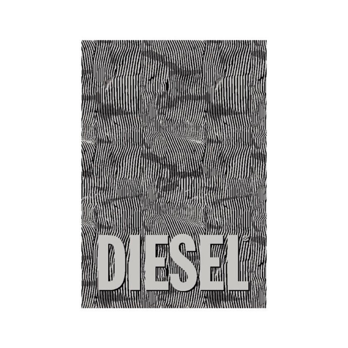 DUSCHTUCH STRIPES 95/150 cm  - Grau, Basics, Textil (95/150cm) - Diesel