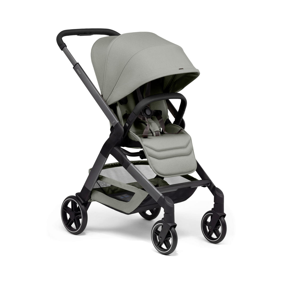 KINDERWAGEN Hub2  - Salbeigrün, Basics, Textil (102/52.5/93cm) - Joolz