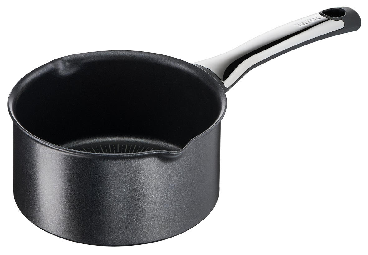 STEKGRYTA 16 cm  - svart/transparent, Design, metall/glas (16cm) - Tefal