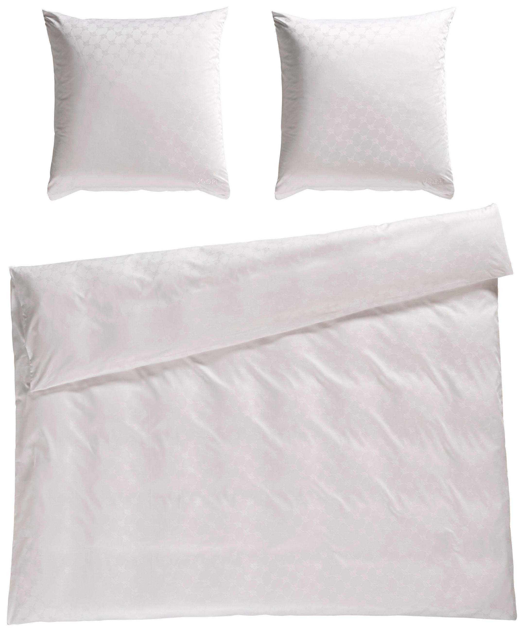 BETTWÄSCHE Satin 200/200 cm - Weiß, Basics, Textil (200/200cm) - Joop!