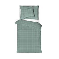 ÁGYNEMŰHUZAT-GARNITÚRA 140/200 cm  - zsályazöld, Basics, textil (140/200cm)