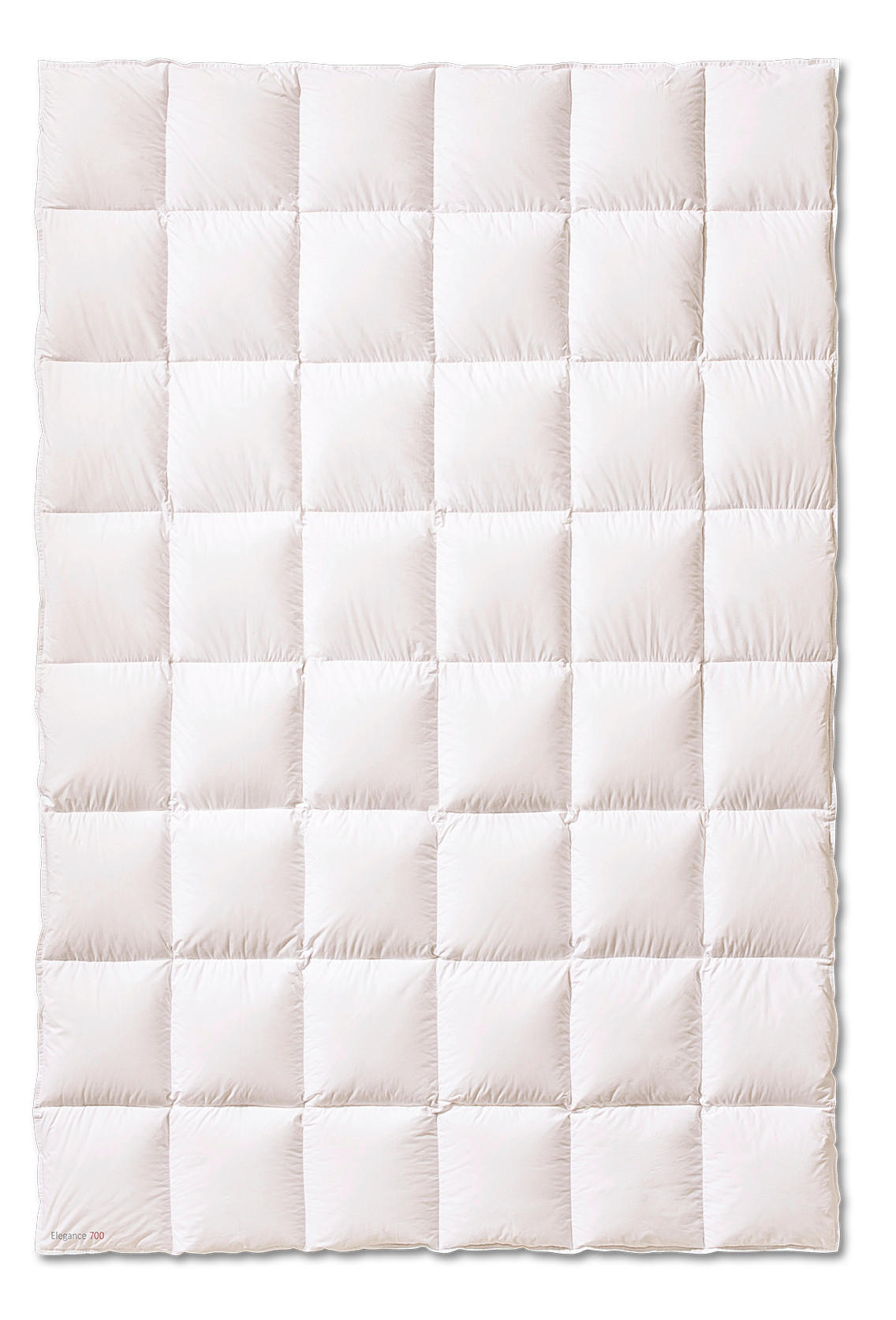 Kauffmann Daunendecke Elegance 700 Weiß 135x200 cm