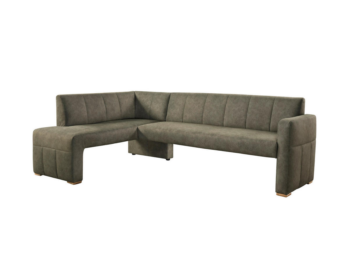 UGAONA KLUPA  zelena   - zelena, Moderno, drvo/tekstil (245/159cm) - Livetastic