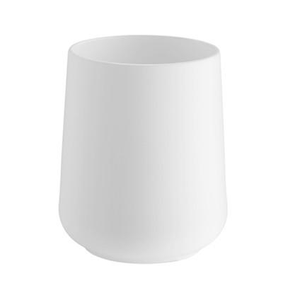 ZAHNPUTZBECHER Kunststoff  - Weiß, Basics, Kunststoff (4,5/10/4,5cm)