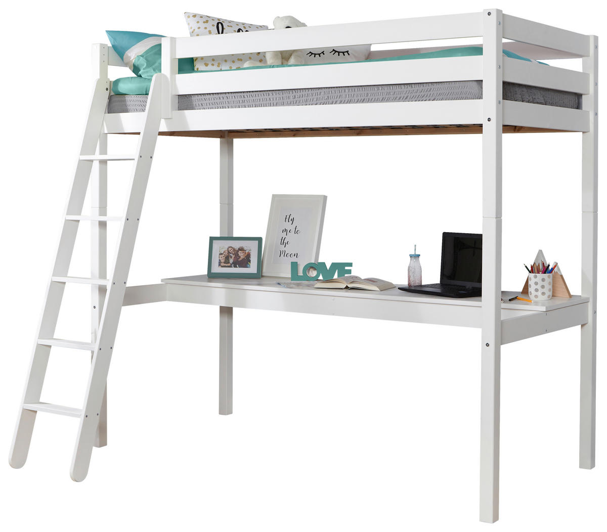 POGRAD - bela, Moderno, les (90/200cm) - MID.YOU