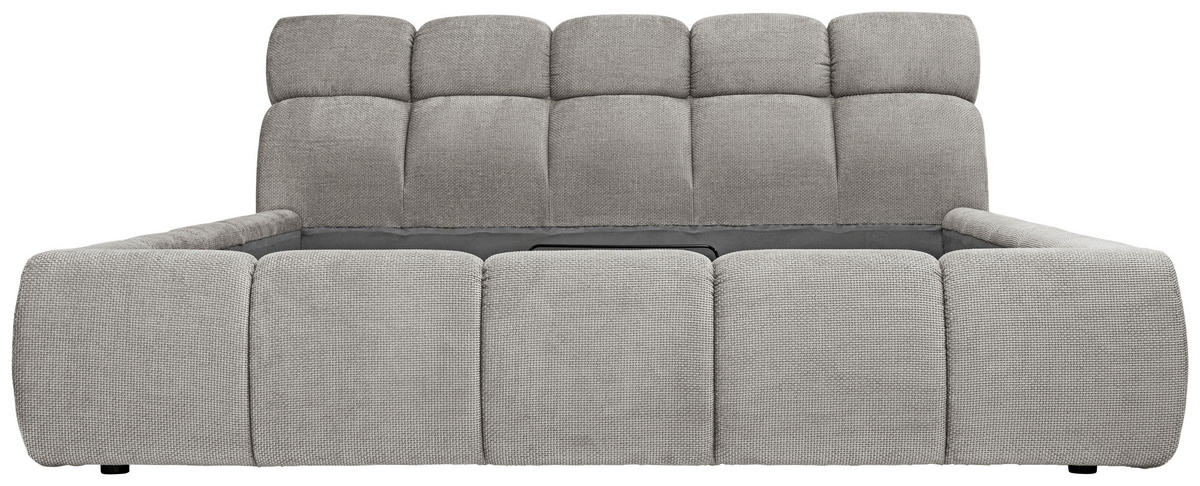 POLSTERBETT 140/200 cm  in Beige  - Beige/Schwarz, Design, Kunststoff/Textil (140/200cm) - Esposa