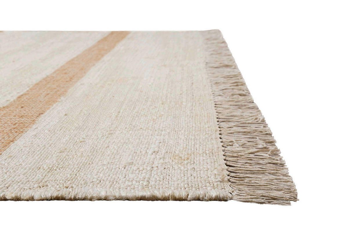 HANDWEBTEPPICH 200/290 cm Vante Creme, Honig rechteckig  - Creme/Honig, Basics, Textil (200/290cm)