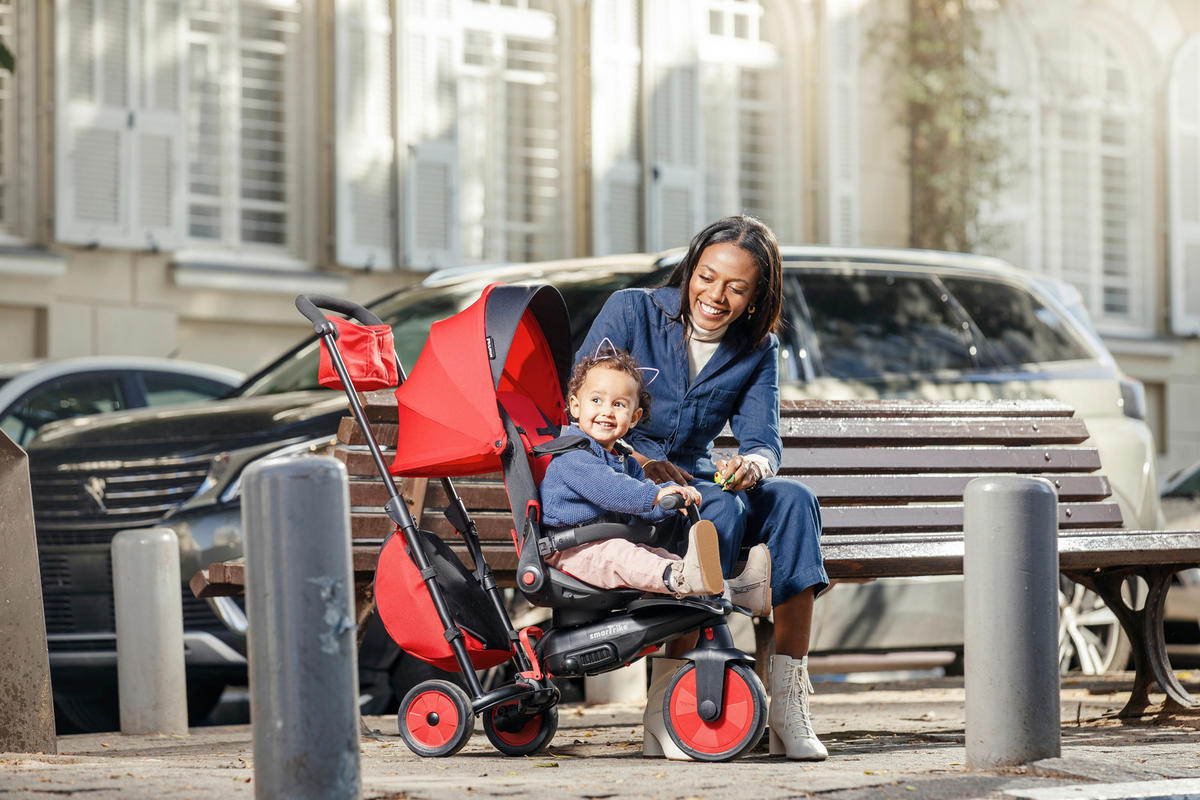 DREIRAD - Rot, Basics, Metall (48/96/102cm)