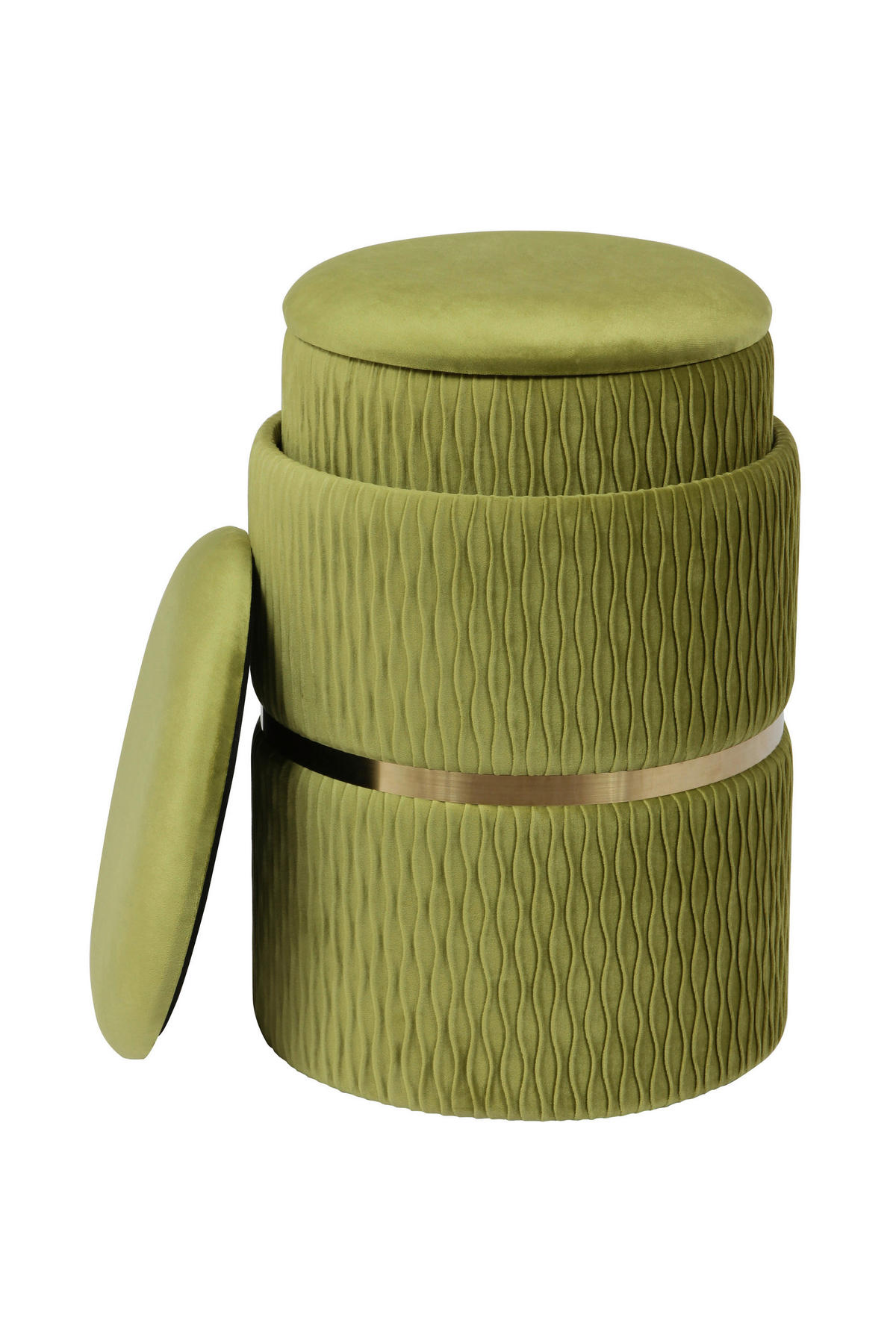 PALLSET i guldfärgad, ljusgrön  - ljusgrön/guldfärgad, Design, metall/textil (31,5/36/38/44/31,5/36cm) - Kayoom