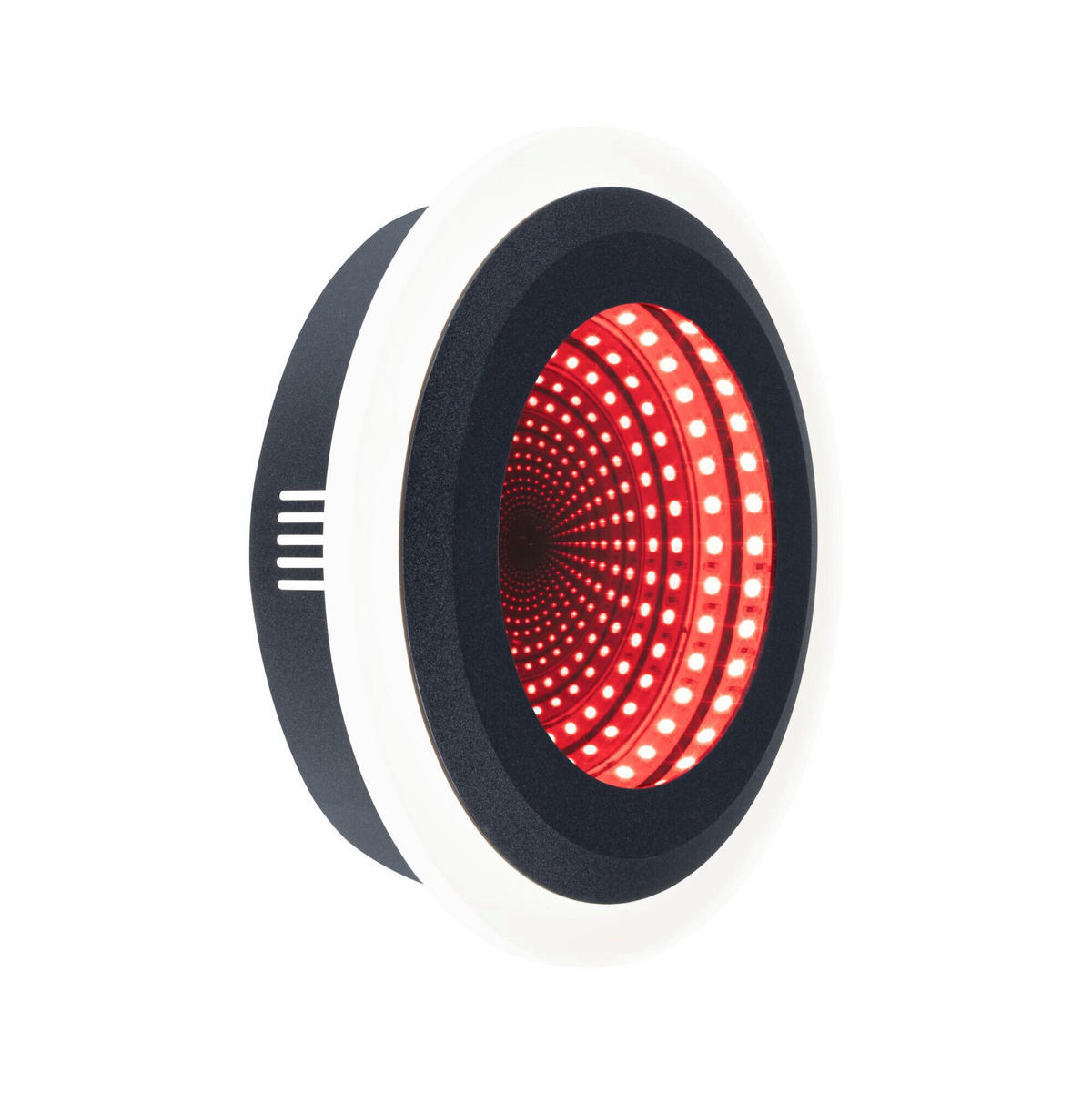 DECKENLEUCHTE Spaceglow 20/4.8 cm   - Schwarz, KONVENTIONELL, Kunststoff (20/4.8cm) - Paulmann