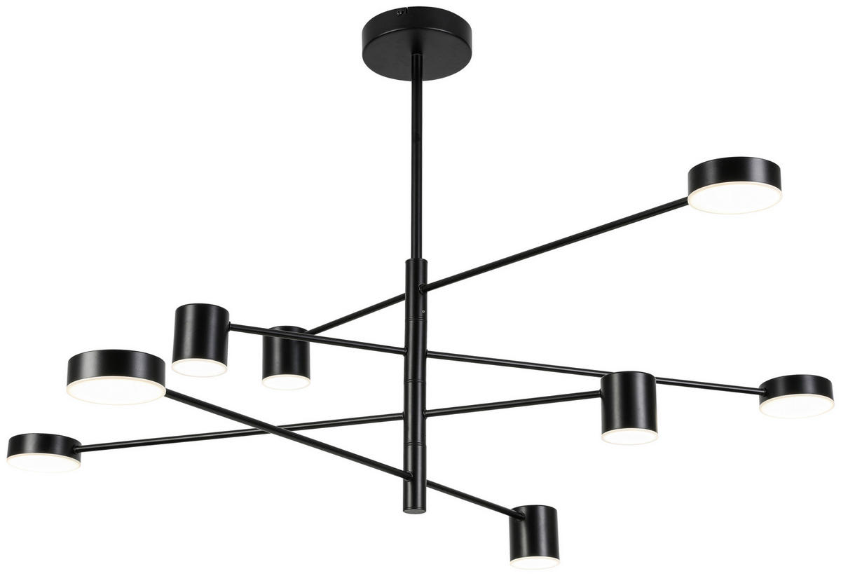 HÄNGELEUCHTE 87,3/65 cm   - Schwarz, Design, Kunststoff/Metall (87,3/65cm) - Collet's Monde