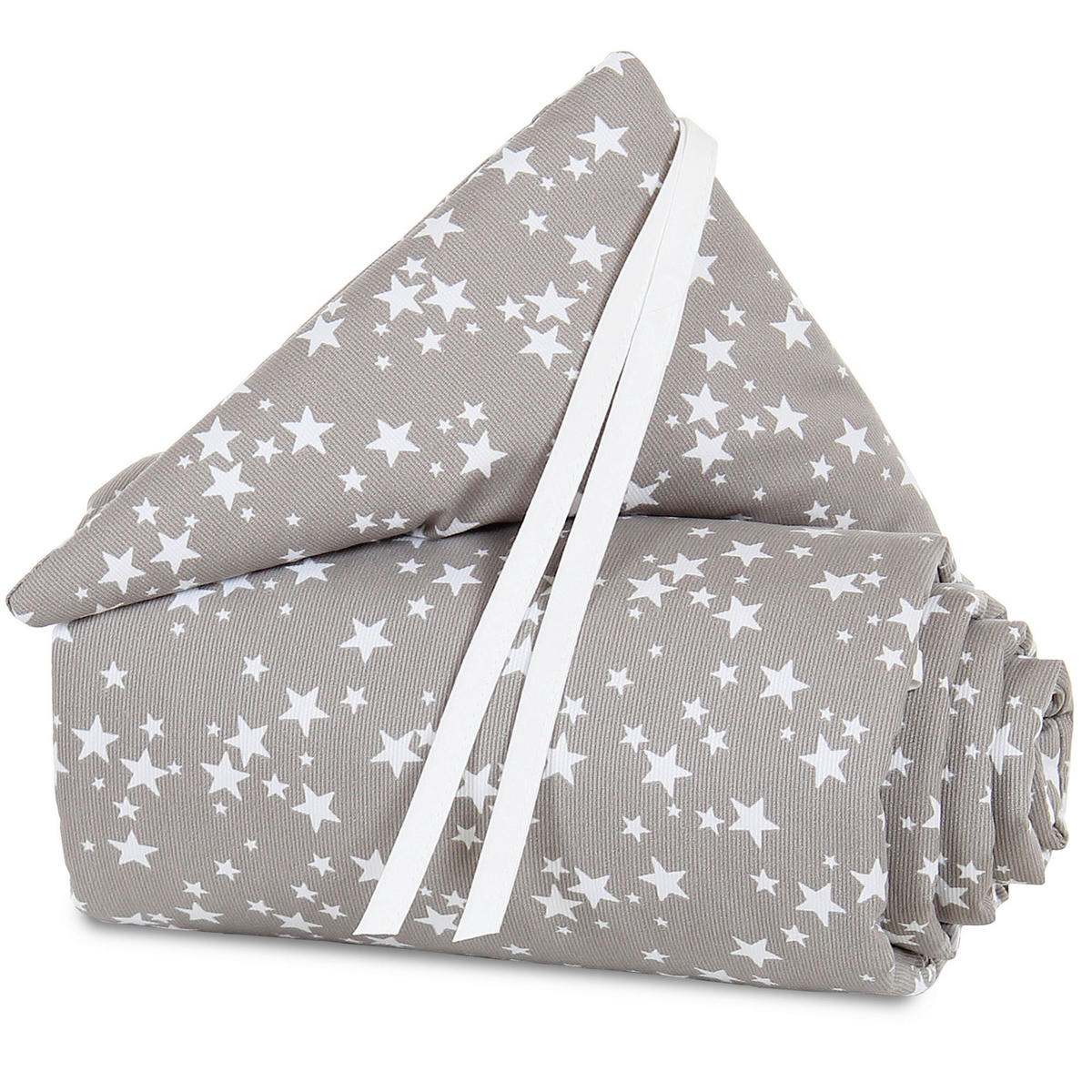 NESTCHEN Babybay Maxi/Boxspring   24/168 cm  - Taupe/Weiß, Basics, Textil (24/168cm) - Babybay