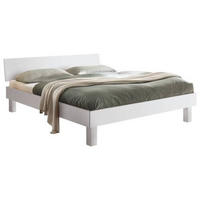 BETT 120/200 cm  in Weiss   - Weiss, Design, Holzwerkstoff (120/200cm) - Hasena