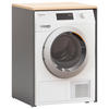 WASCHMASCHINENSCHRANK 67,1/96/60 cm  in Anthrazit, Eichefarben  - Eichefarben/Anthrazit, MODERN, Holzwerkstoff (67,1/96/60cm) - MID.YOU