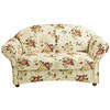 2-SITZER-SOFA in Flachgewebe Gelb, Rot, Beige  - Gelb/Beige, Design, Holz/Textil (151/85/81cm) - Max Winzer