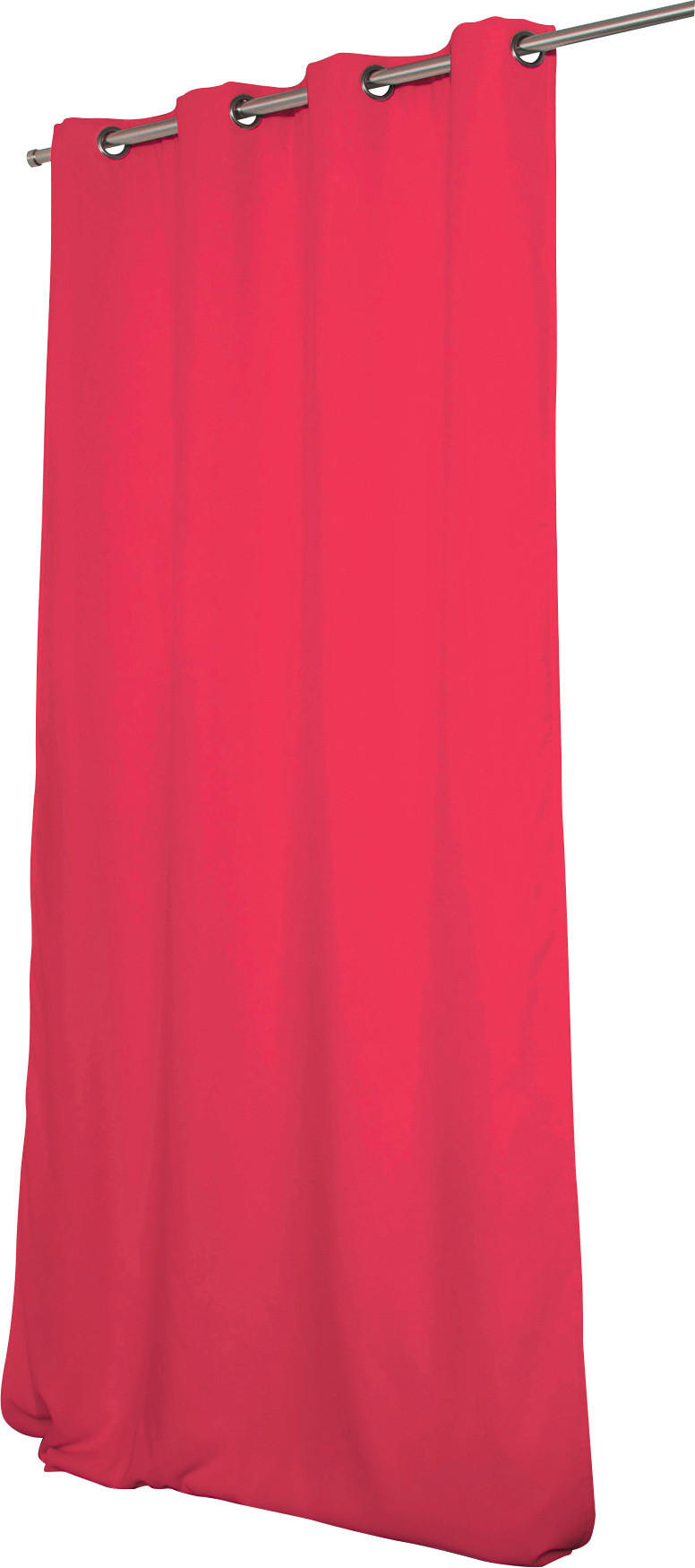 WÄRMESCHUTZVORHANG Verdunkelung 145/260 cm   - Pink, Design, Textil (145/260cm)
