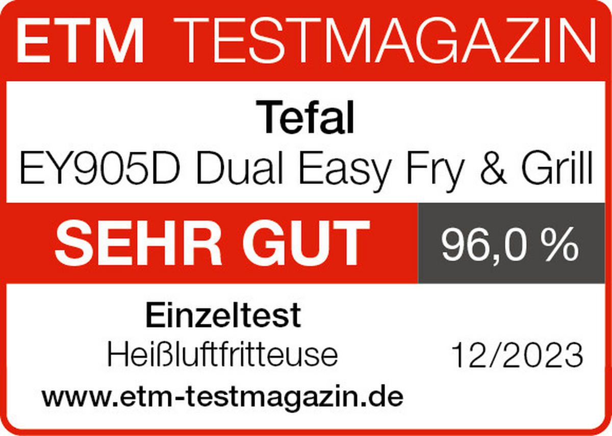 HEIßLUFTFRITTEUSE 8,3 l  - Edelstahlfarben, LIFESTYLE, Metall (41,8/40,2/30,5cm) - Tefal