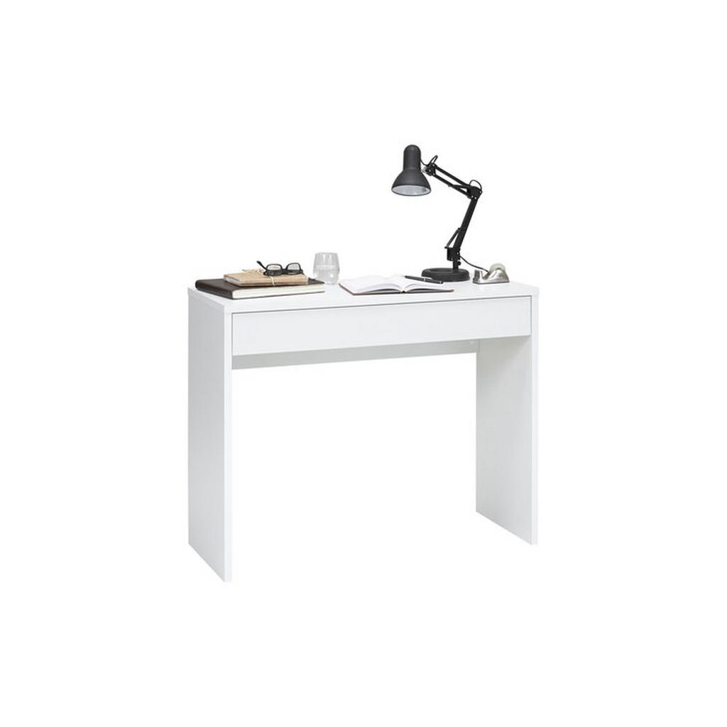 Thumbnail - Mid.you Konsolentisch, Weiß, Holzwerkstoff, 1 Schubladen, 40x80x100 cm, Made in Germany, Wohnzimmer, Wohnzimmertische, K...