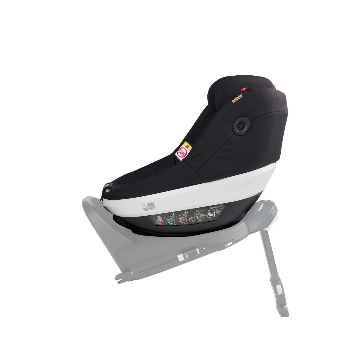AUTO-SEDIŠTE ZA DECU  Beyond 360  - crna, Osnovno, tekstil (67/44/43cm) - Besafe