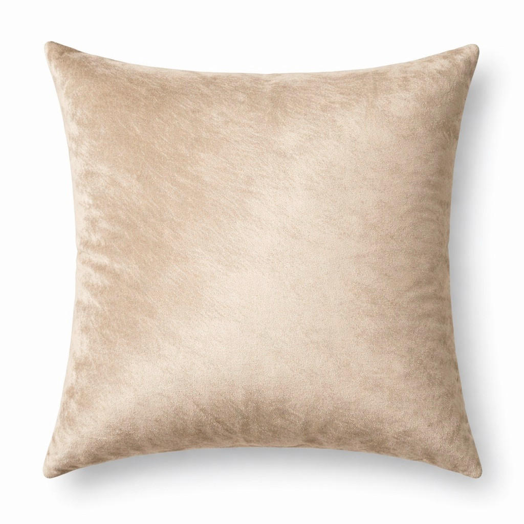 UKRASNI JASTUK    - boja peska, Osnovno, tekstil (40/40cm) - Esposa