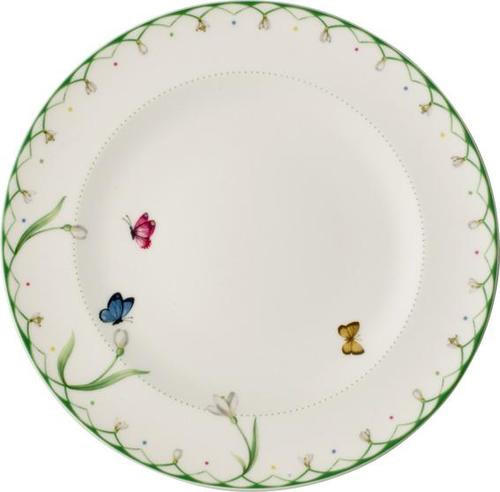 PLYTKÝ TANIER jemný porcelán (fine china) keramika 27 cm - biela/zelená, Lifestyle, keramika (27cm) - Villeroy & Boch
