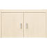 AUFSATZSCHRANK 72/43/54 cm Ahornfarben - Silberfarben/Ahornfarben, Design, Kunststoff (72/43/54cm) - CS SCHMAL