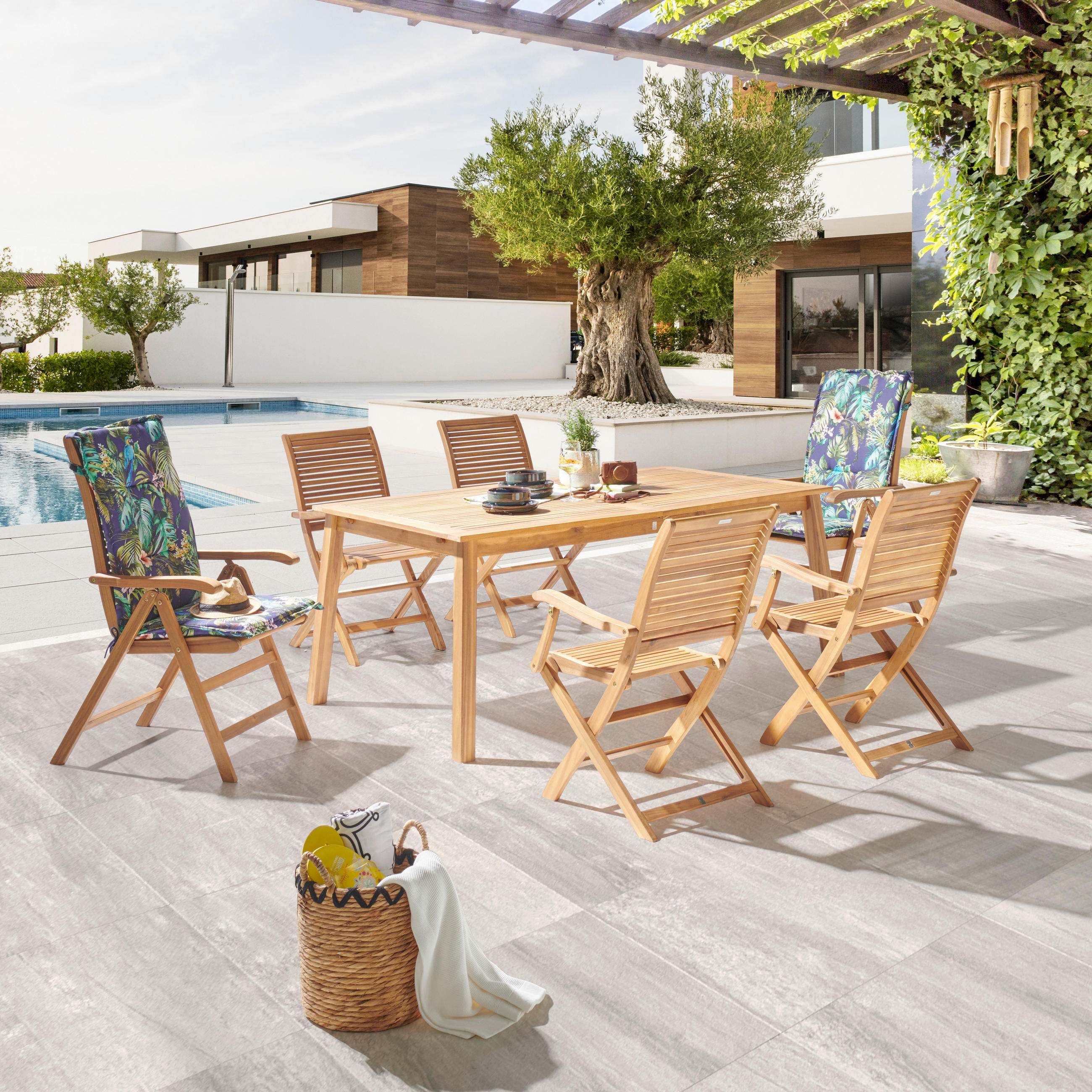 MOBILIER TERASĂ ȘI LOUNGE 180(240)/100/74 cm