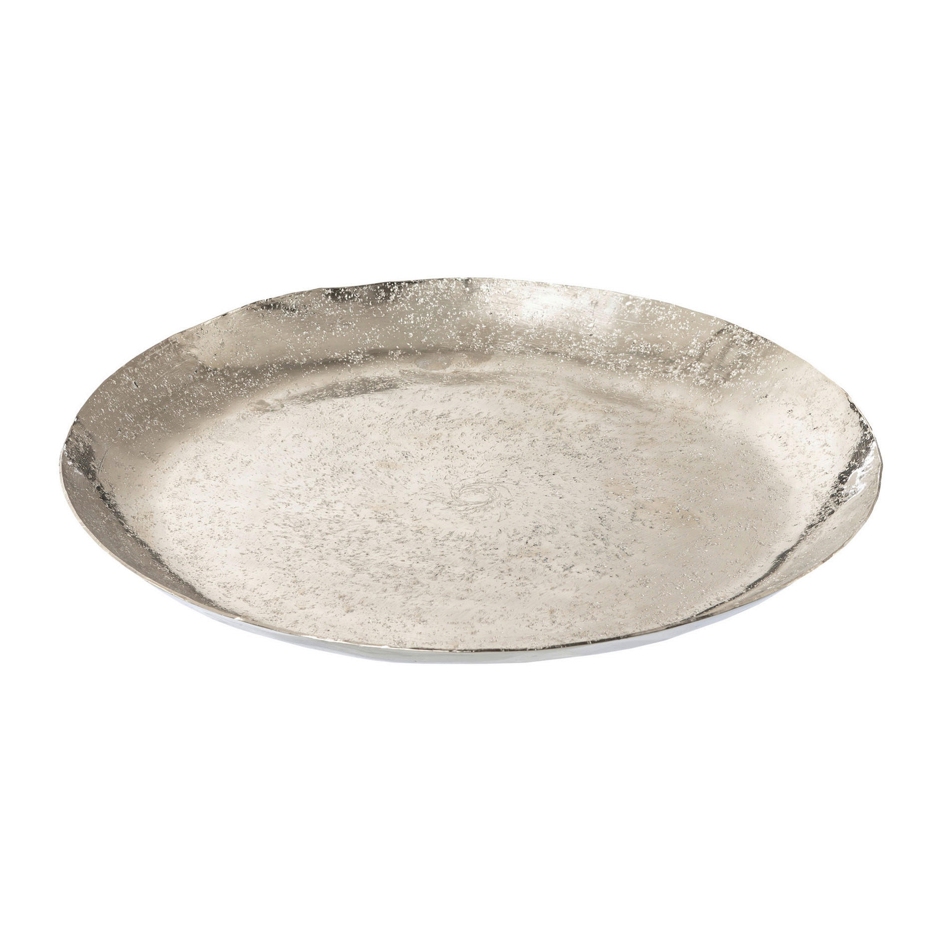 TELLER  - Silberfarben, Basics, Metall (23/2/23cm)