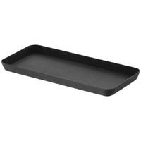 UNIVERSALABLAGE  - Schwarz, Basics, Metall (22,2/10/1,5cm)