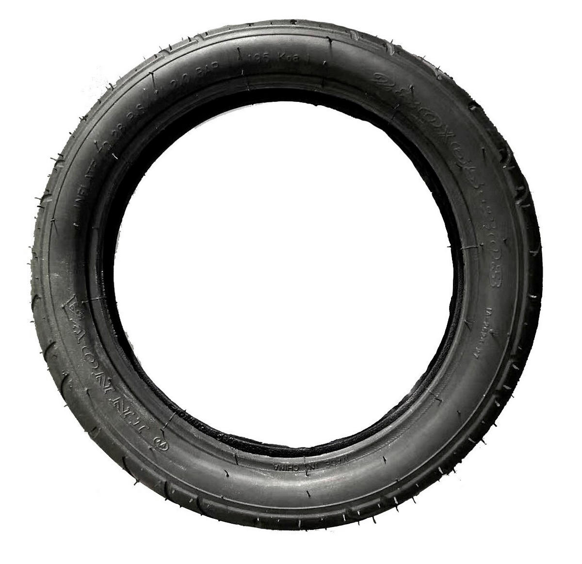 ERSATZ-REIFENMANTEL  - Schwarz, Basics, Kunststoff (28,3cm) - Jimmylee