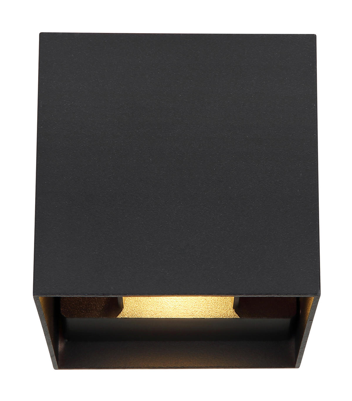 LED-WANDLEUCHTE - Schwarz, Basics, Metall (10/10/10cm) - Globo